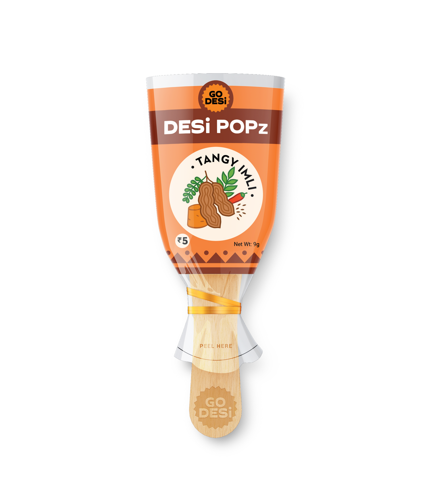 DESi Popz Tangy Imli | Made with Jaggery | Pack of 50