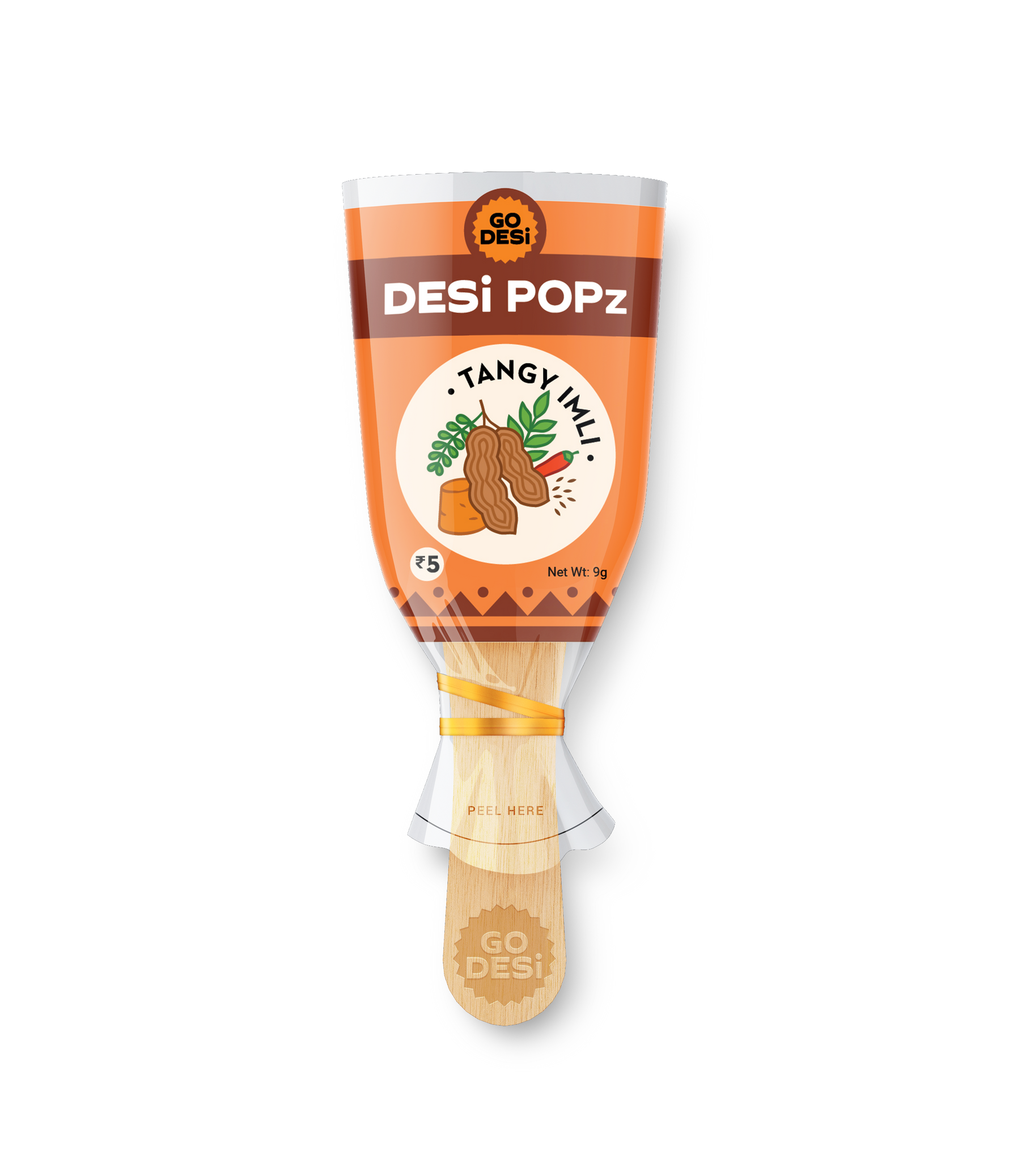 DESi Popz Tangy Imli | Made with Jaggery | Pack of 50