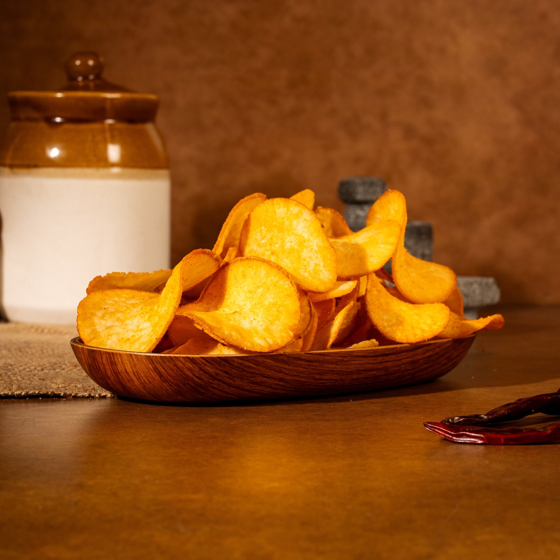 Tapioca (Cassava) Chips Chilly – 160g