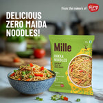 Zero Maida Hakka Noodles | Whole wheat + Foxtail Millet | Non-sticky