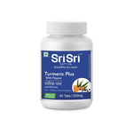 Turmeric Plus - With Pepper | Anti-Inflammatory, Antiseptic, Antibacterial properties and Immunity support | 60 Tabs, 500 mg