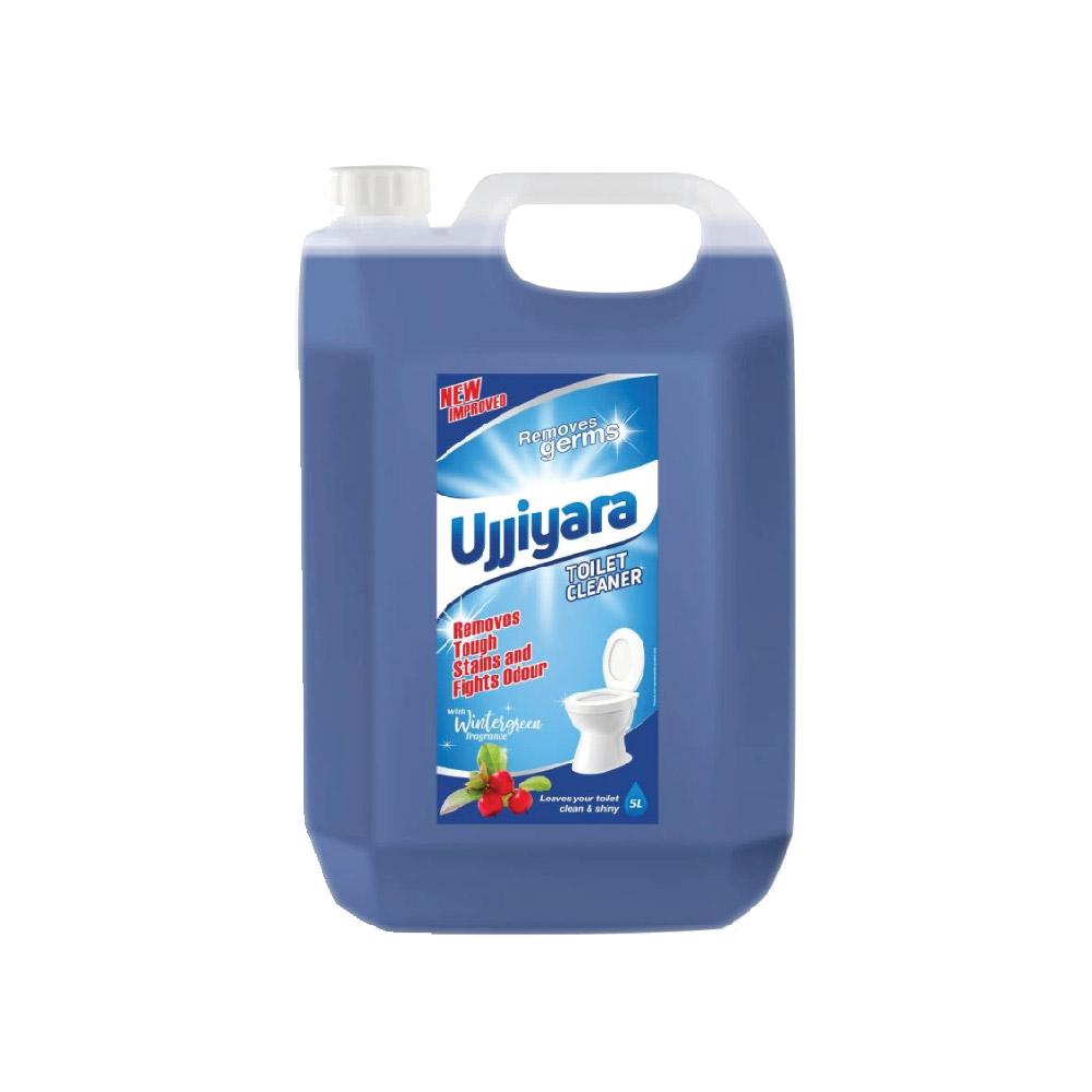 Ujjiyara Toilet Cleaner Winter Green - Removes Stains & Bad Odour,  5 L