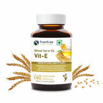 SupaSupp Wheat Germ Oil Vit - E | Enhances Cellular Regeneration, Better Systemic Maintenance |  Vitamin E | Health Supplement | 60 Veg Cap, 500 mg