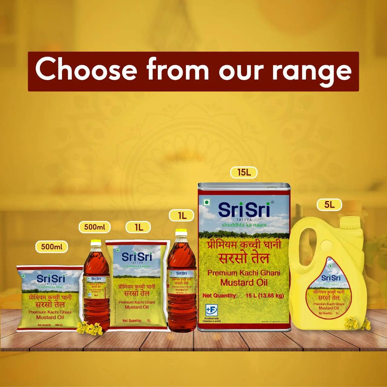 Premium Kachi Ghani Mustard Oil, 5 L