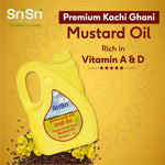 Premium Kachi Ghani Mustard Oil, 5 L