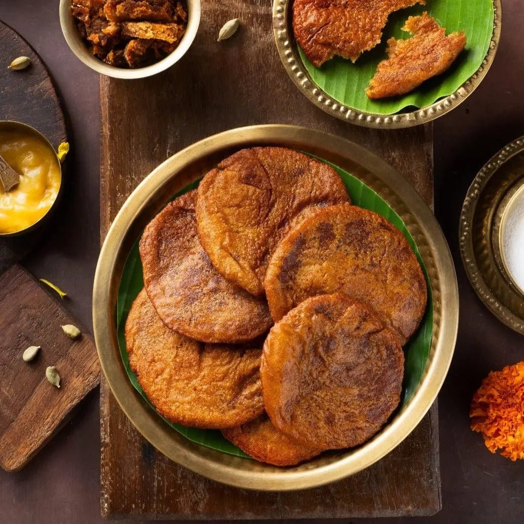 Athirasam (Traditional Jaggery Sweet)