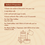 Instant Filter Coffee Decoction – Perfect for Hot or Cold Coffee⏱️