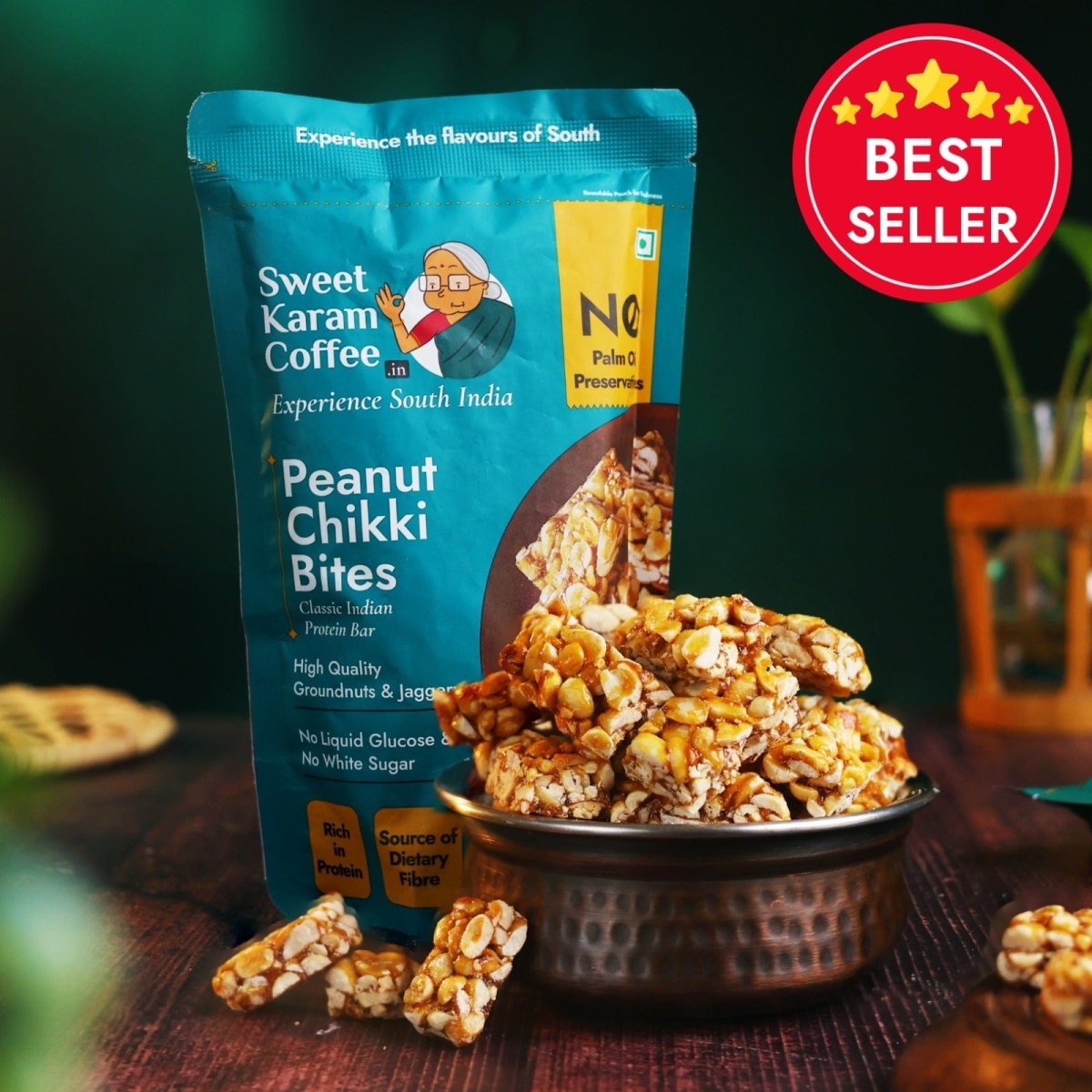 Peanut Chikki (Zero White Sugar)