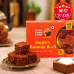 Jaggery Coconut Burfi