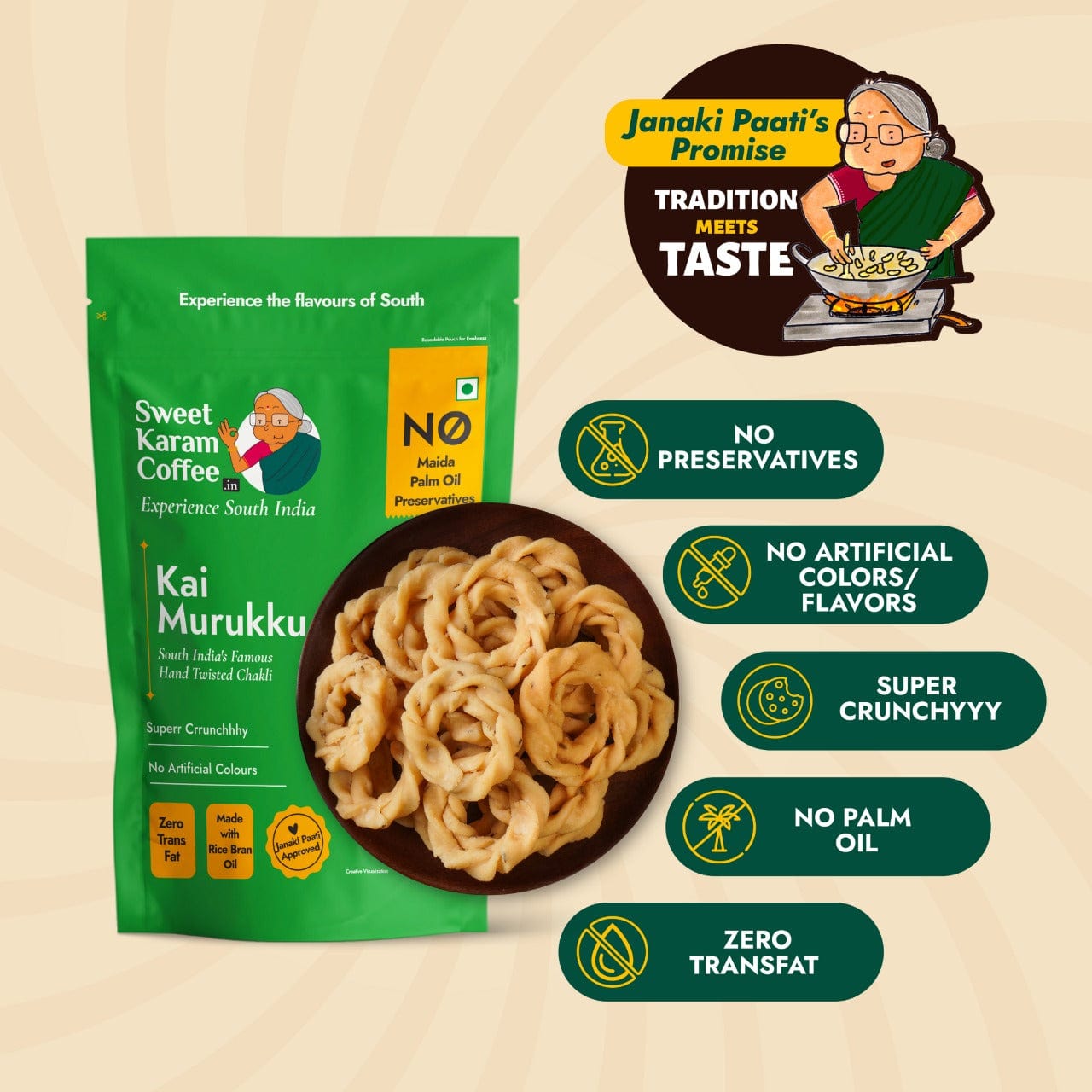 Kai Murukku (Chakli)