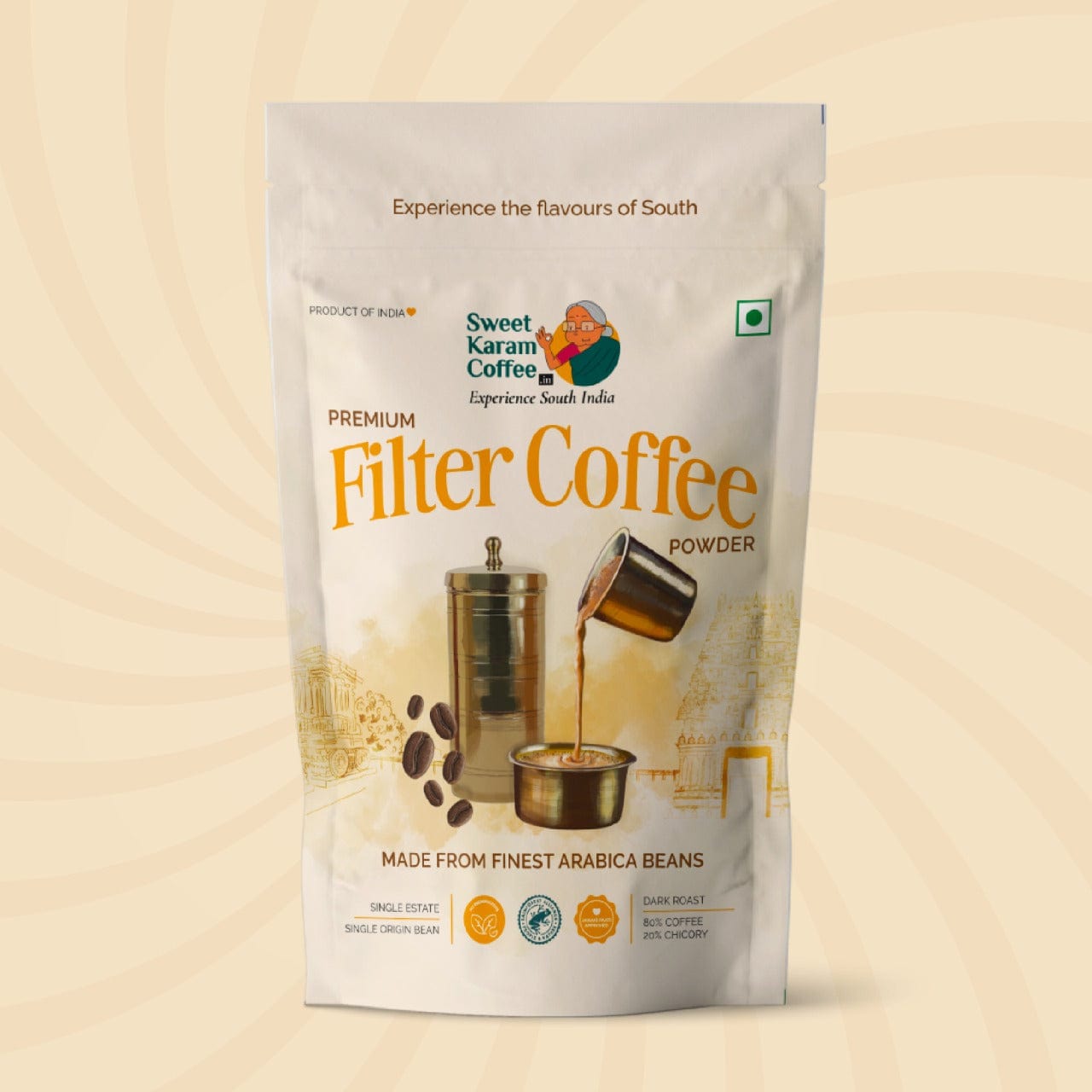 Premium Filter Coffee Powder (80:20)