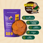 Nippattu / Thattai (Crunchy Rice Crackers)