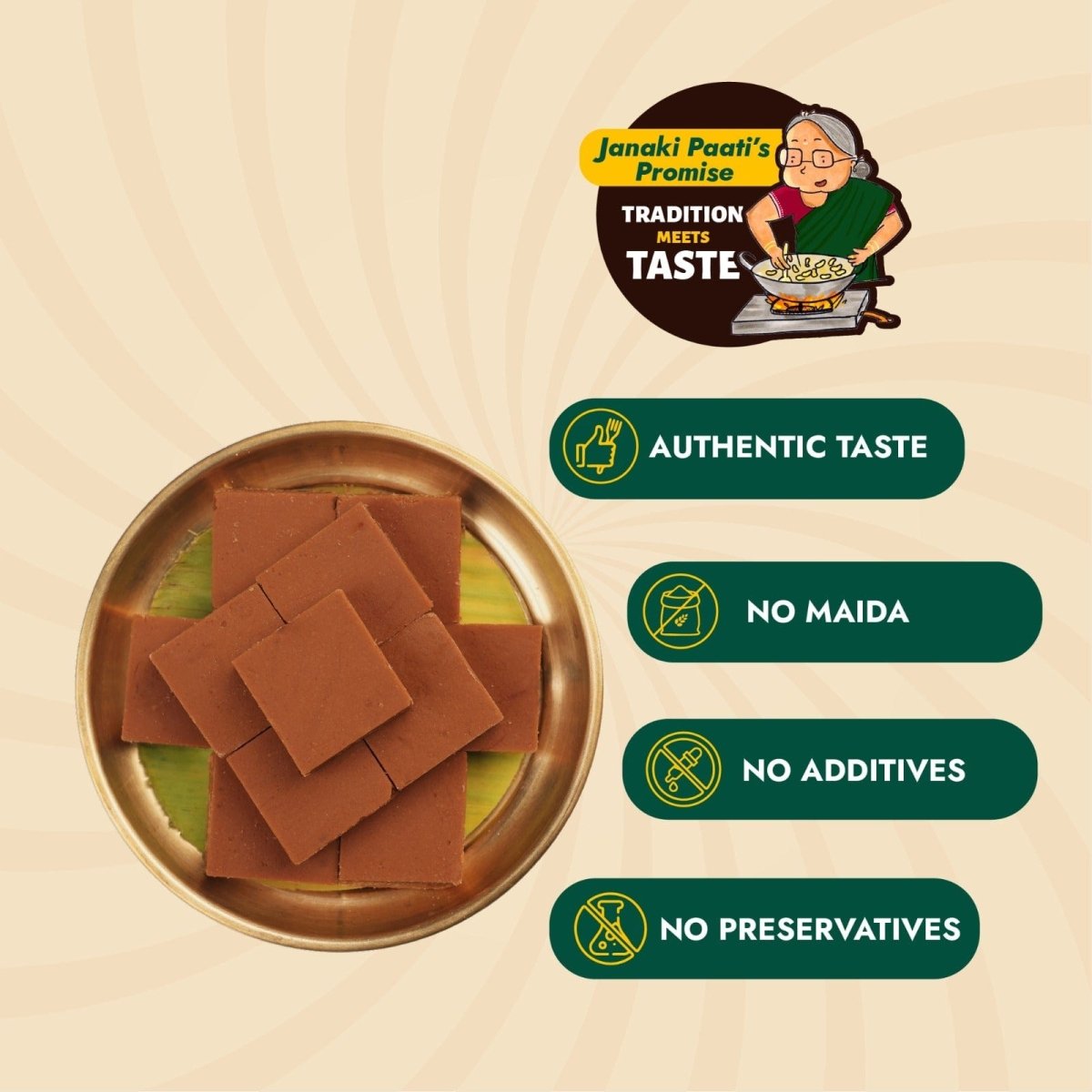 Filter Coffee Burfi