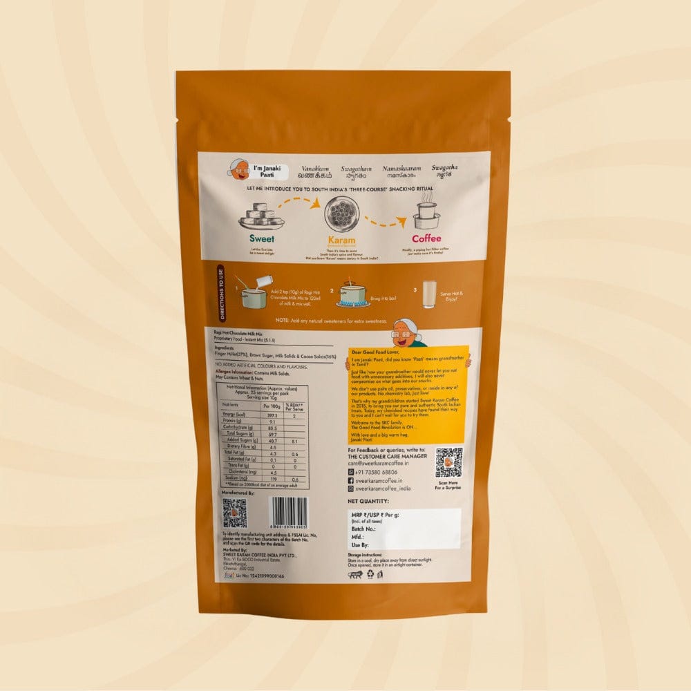 ABC + Ragi Hot Chocolate Milk Mix Combo