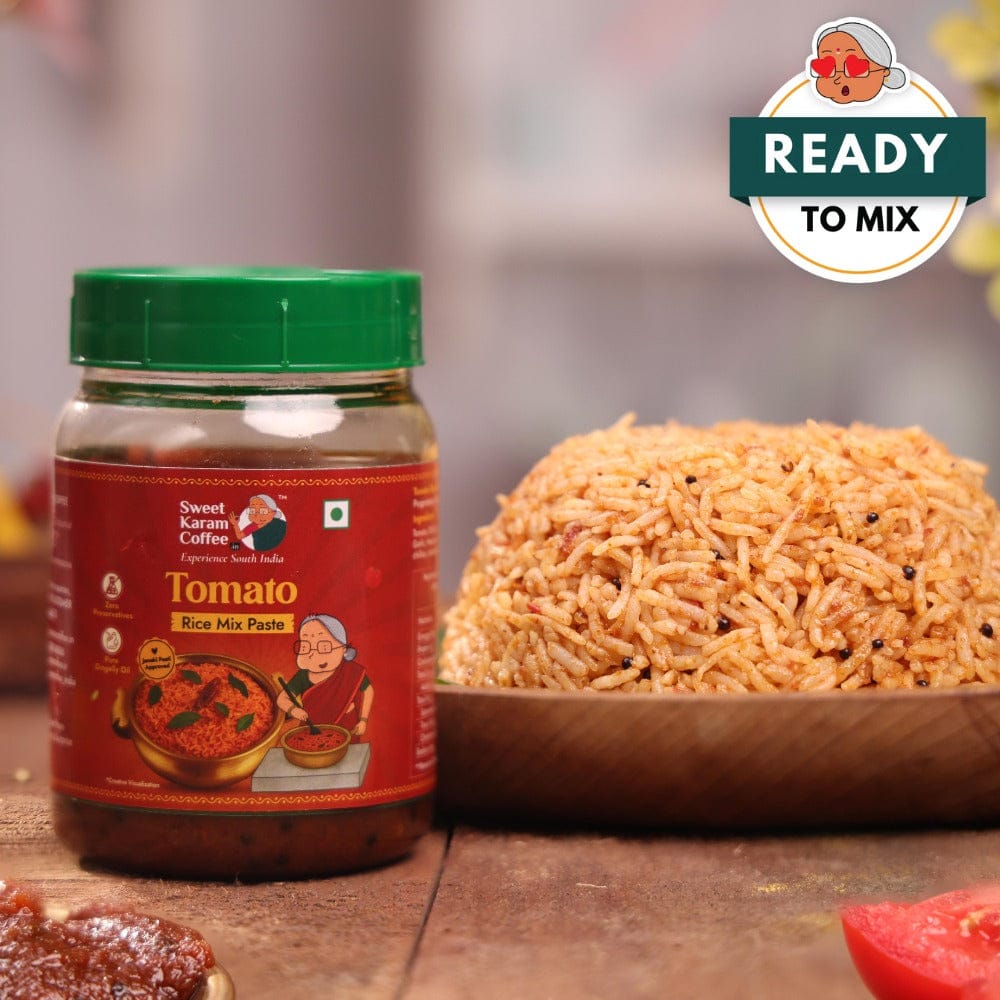 Tomato Rice Mix Paste (Ready in Minutes⏱️)