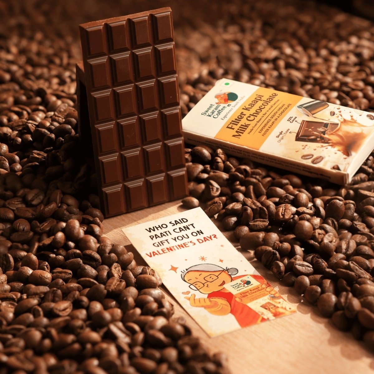 Filter Coffee Milk Chocolate Bar (52% Cocoa)