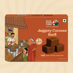 Jaggery Coconut Burfi