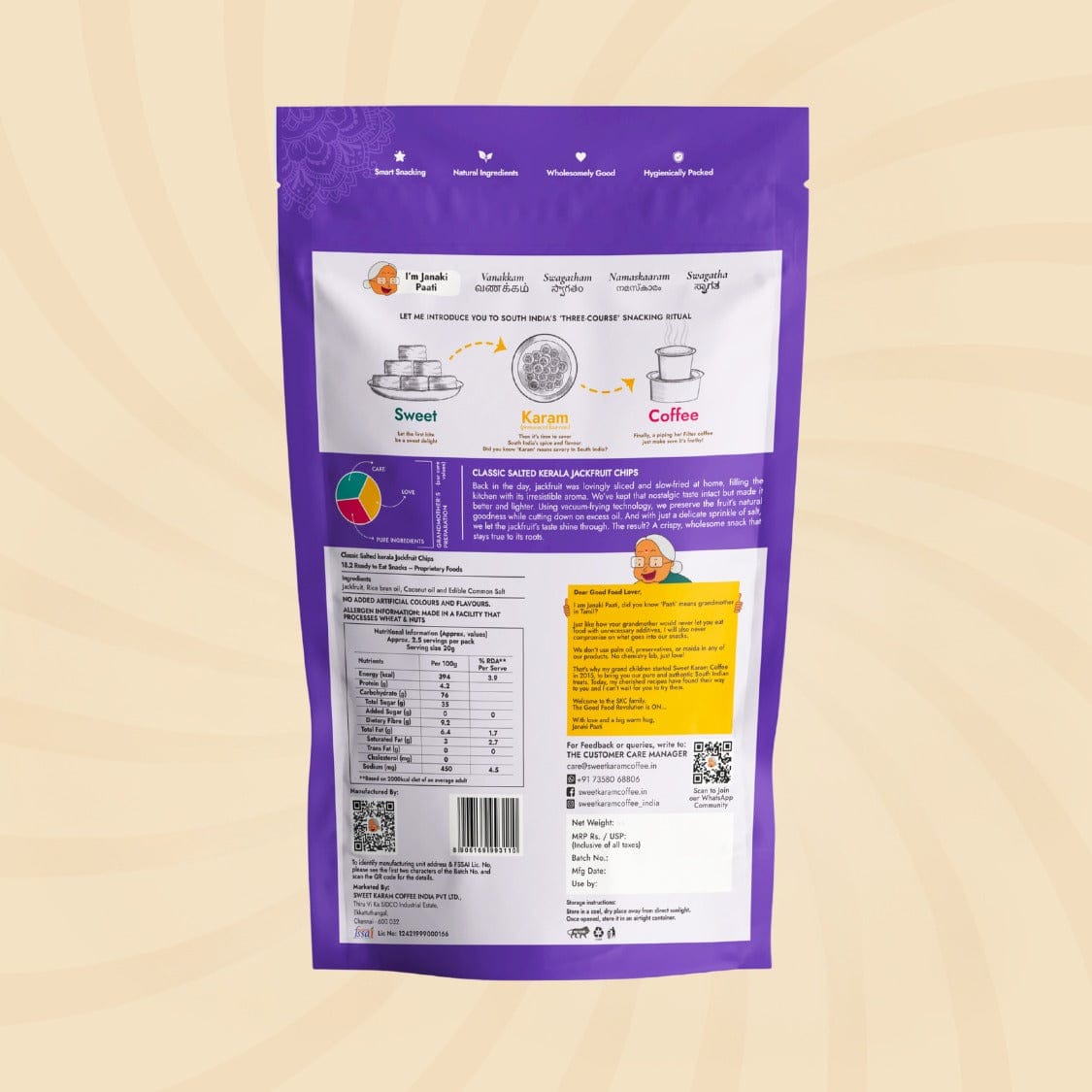Kerala Jackfruit Chips - Vacuum Fried | 50% Less Oil (Summer Special☀️)
