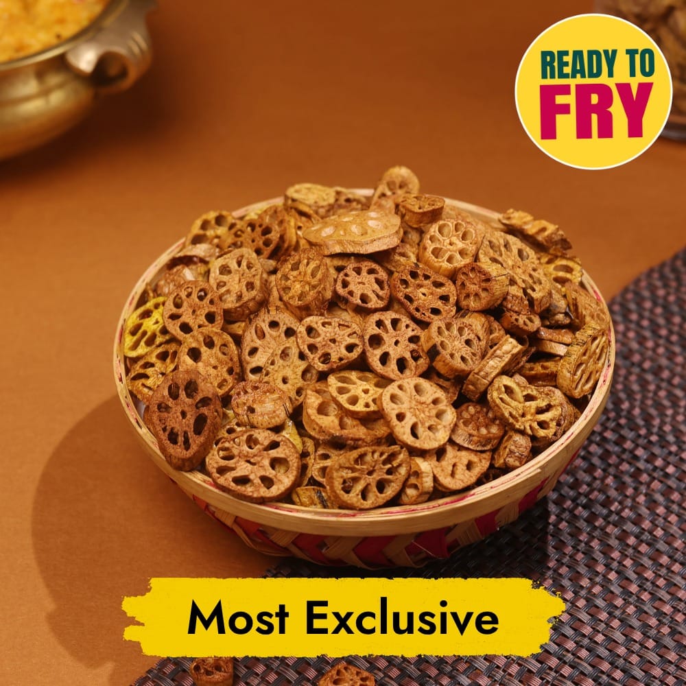 Lotus Stem Crisps (Thamarai Thandu Vathal)