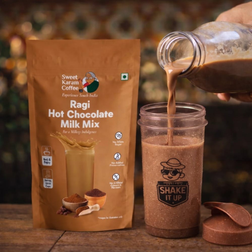 Ragi Hot Chocolate Milk Mix