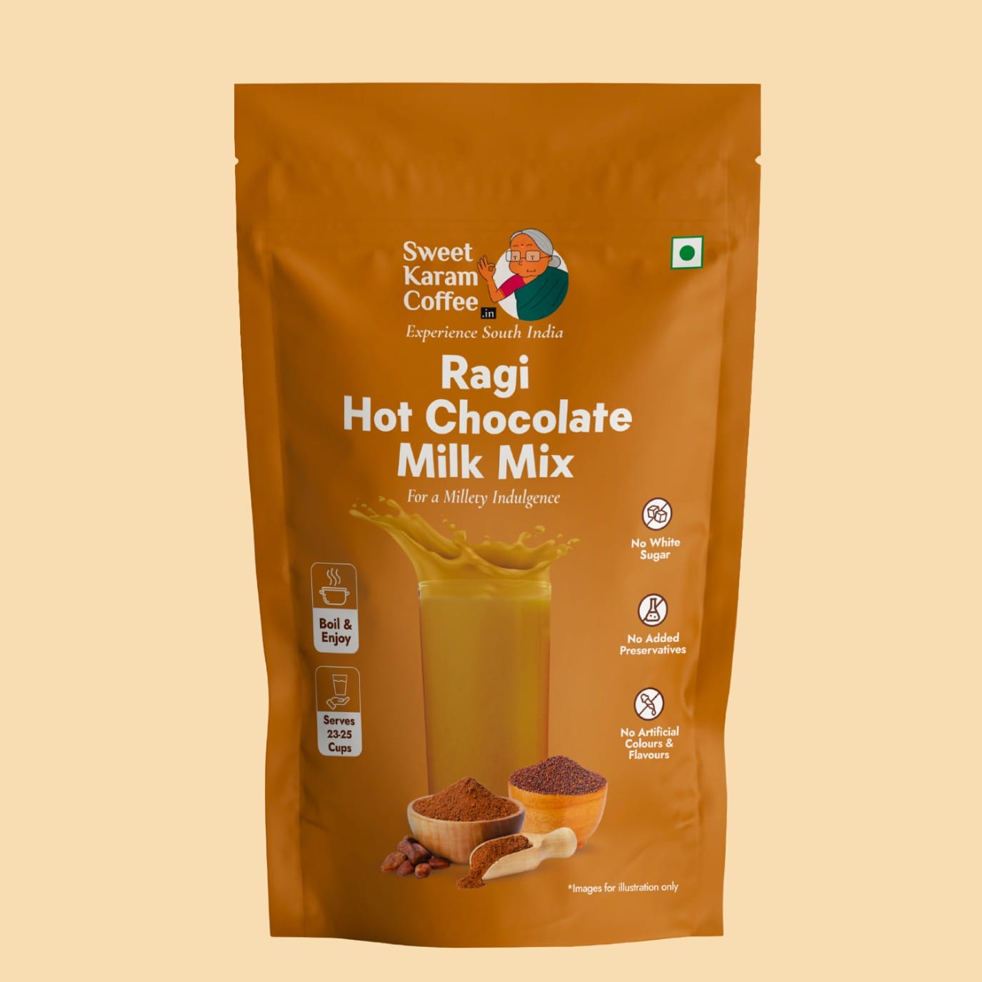 Ragi Hot Chocolate Milk Mix