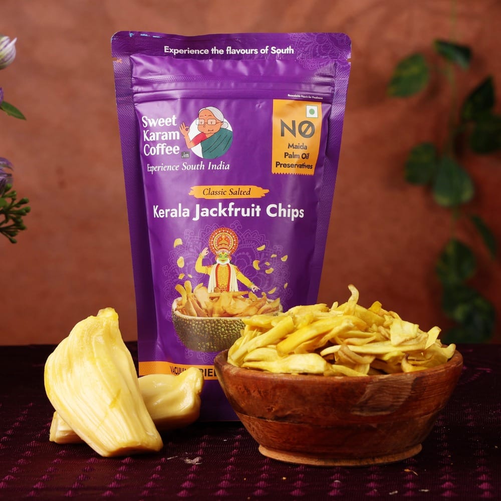 Kerala Jackfruit Chips - Vacuum Fried | 50% Less Oil (Summer Special☀️)
