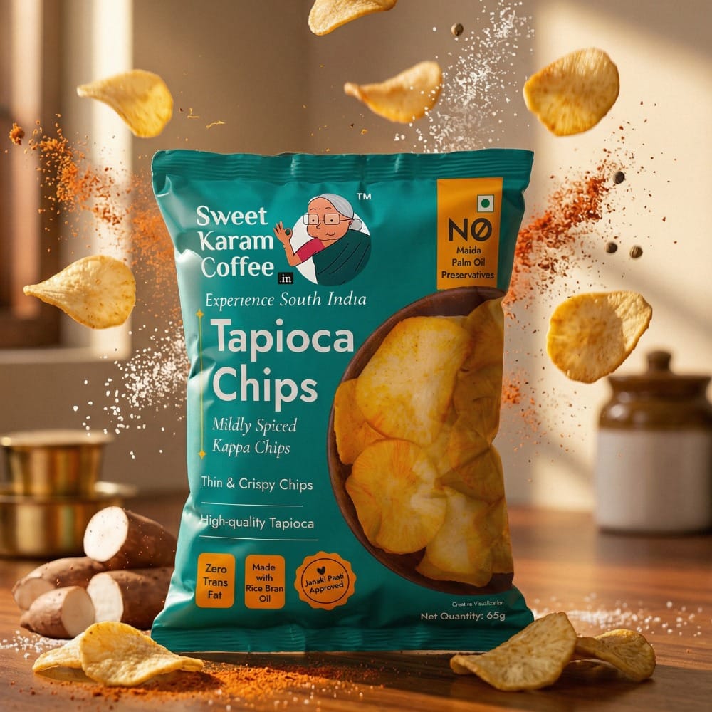 Kerala Tapioca (Kappa) Chips