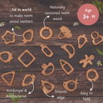 Wooden Teethers - Fruits