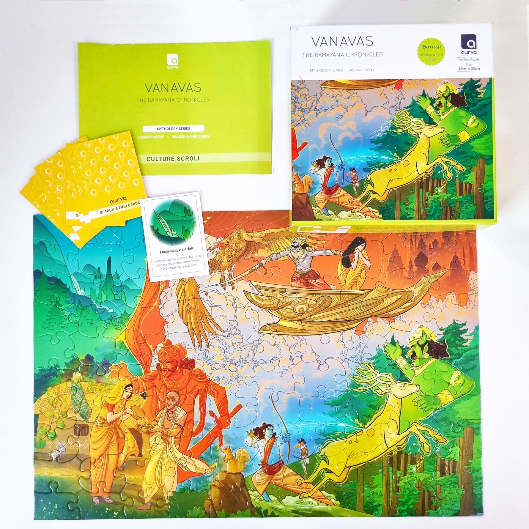 Vanavas- The Ramayana Chronicles - 100pcs puzzle