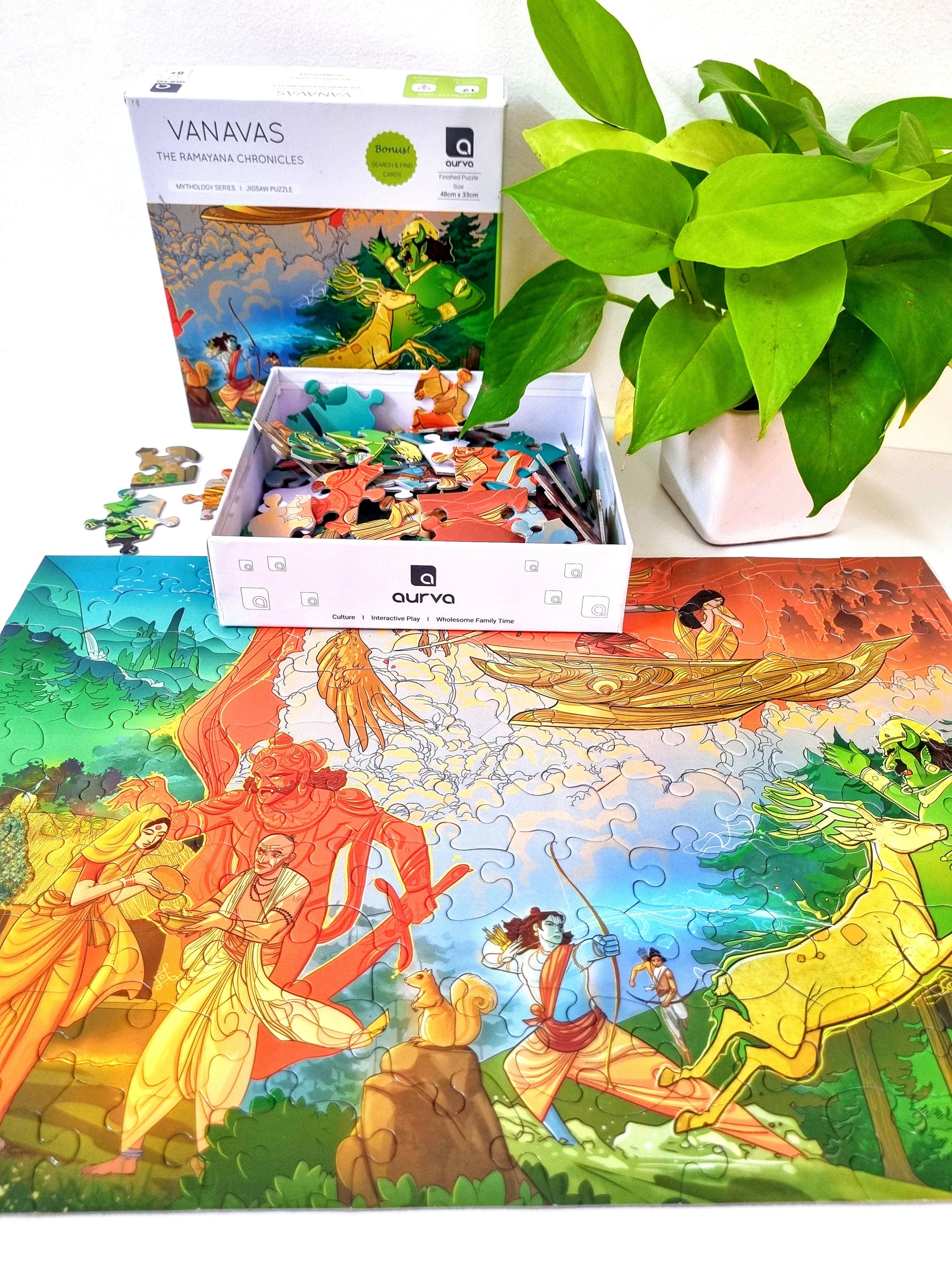 Vanavas- The Ramayana Chronicles - 100pcs puzzle