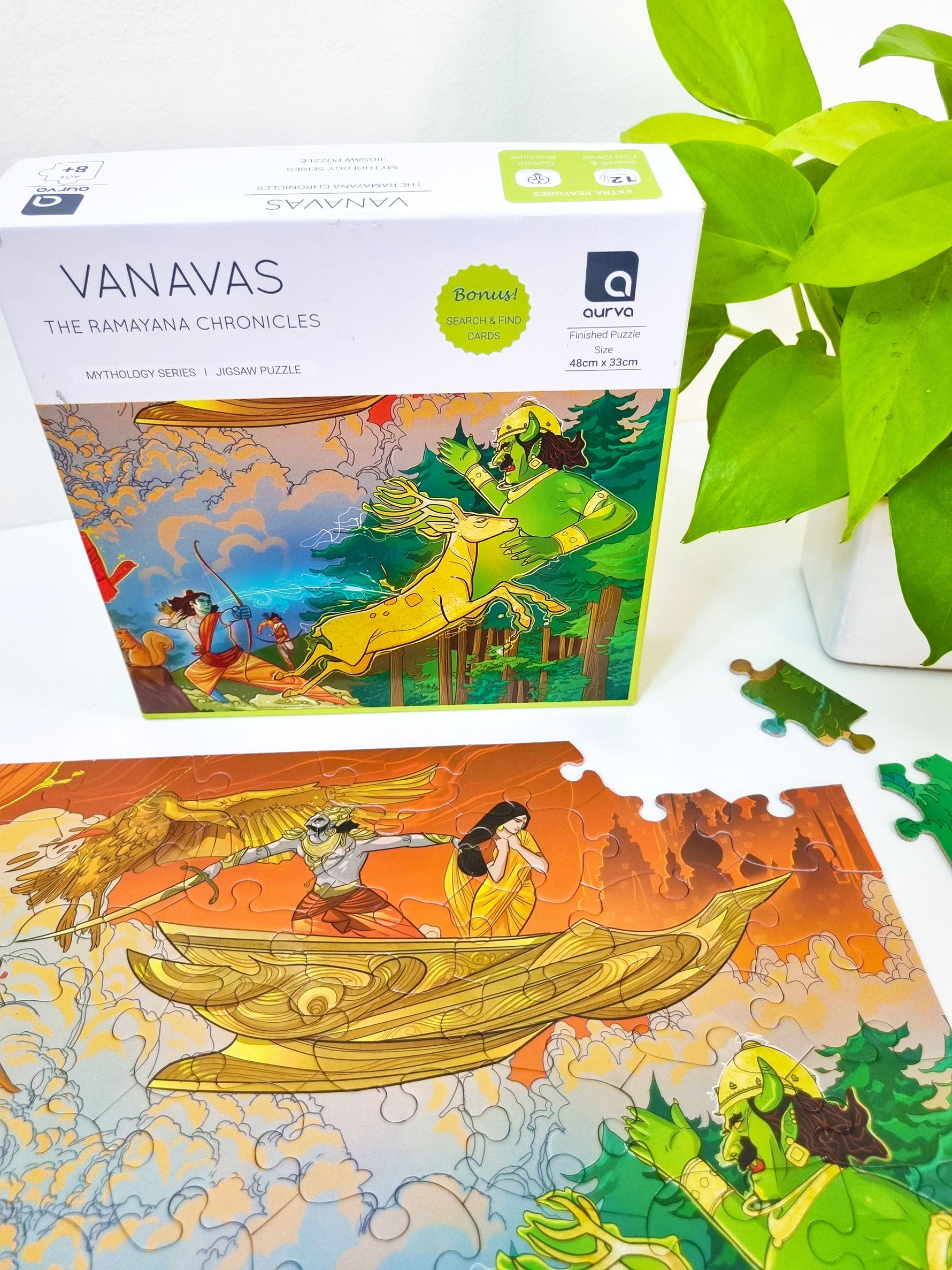 Vanavas- The Ramayana Chronicles - 100pcs puzzle