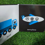 Baby Touch: Vehicles: A Black-and-White Book