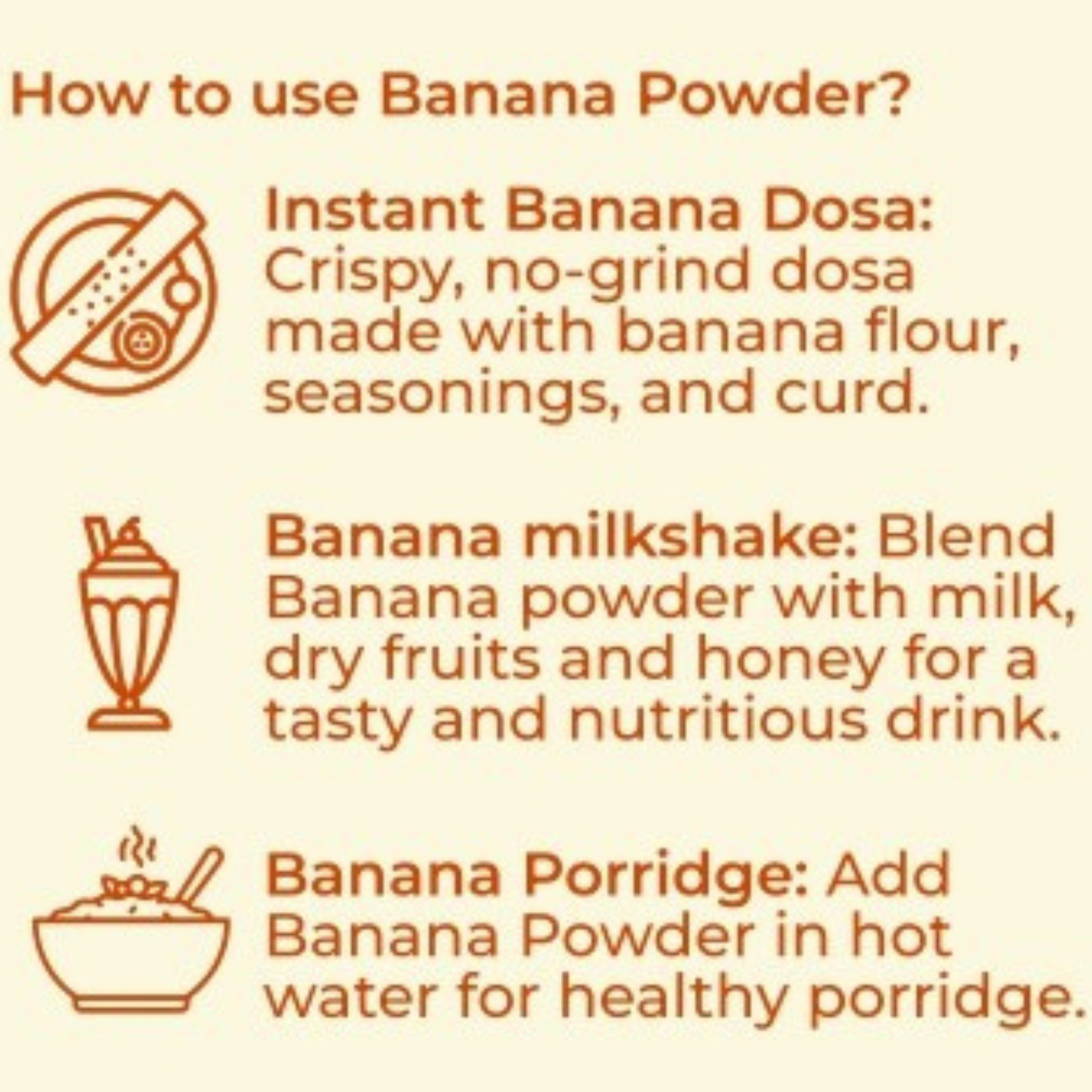 Raw Banana Powder Netram (Natural Source of  Weight Gain and Rich source of Potassium) 200 Gm