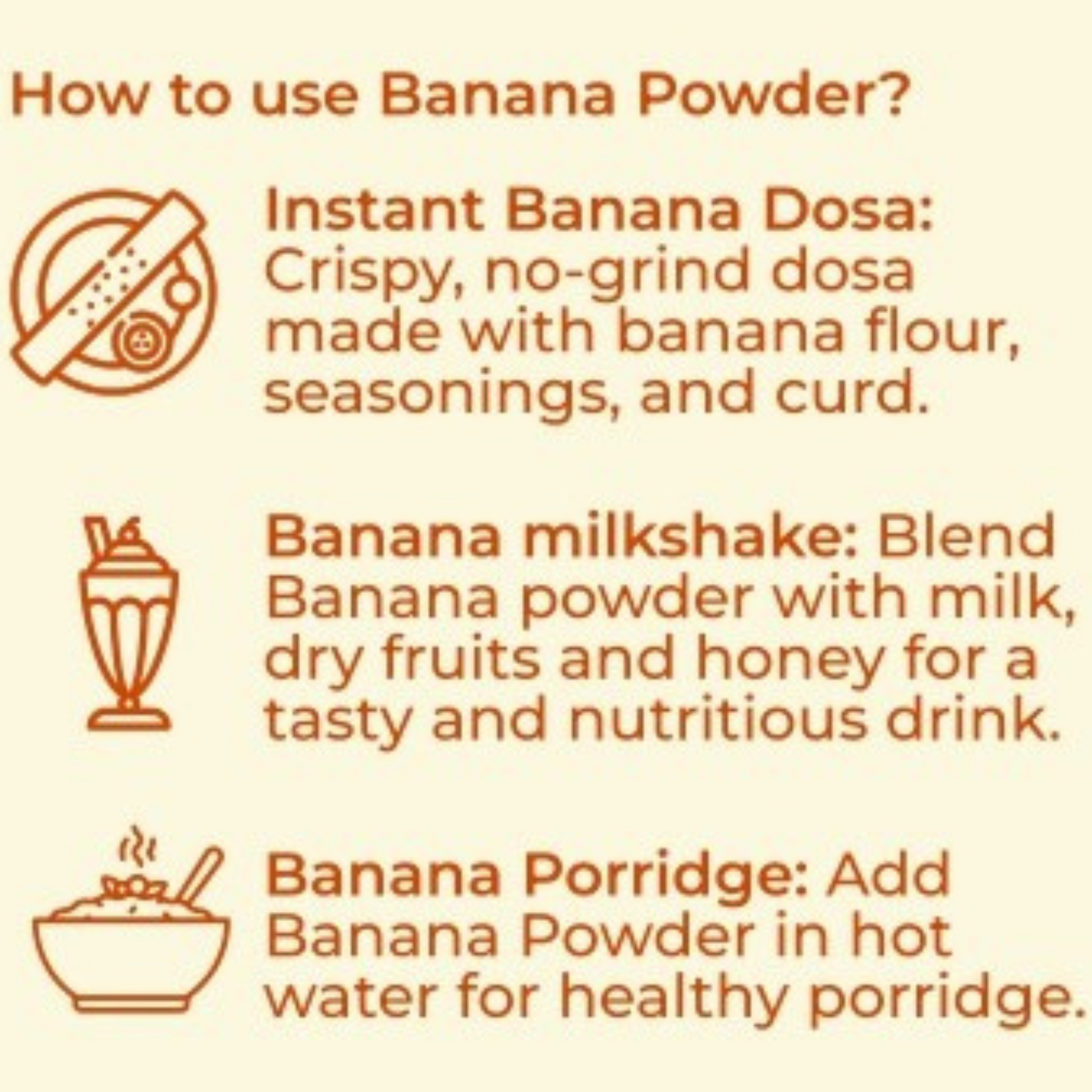 Raw Banana Powder Netram (Natural Source of  Weight Gain and Rich source of Potassium) 200 Gm