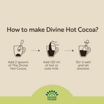 Drinking Chocolate (Hot Cocoa) Instant Mix Made with Palm Jaggery | Finest Jaggery and Cocoa