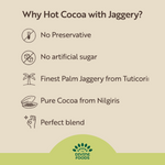 Drinking Chocolate (Hot Cocoa) Instant Mix Made with Palm Jaggery | Finest Jaggery and Cocoa