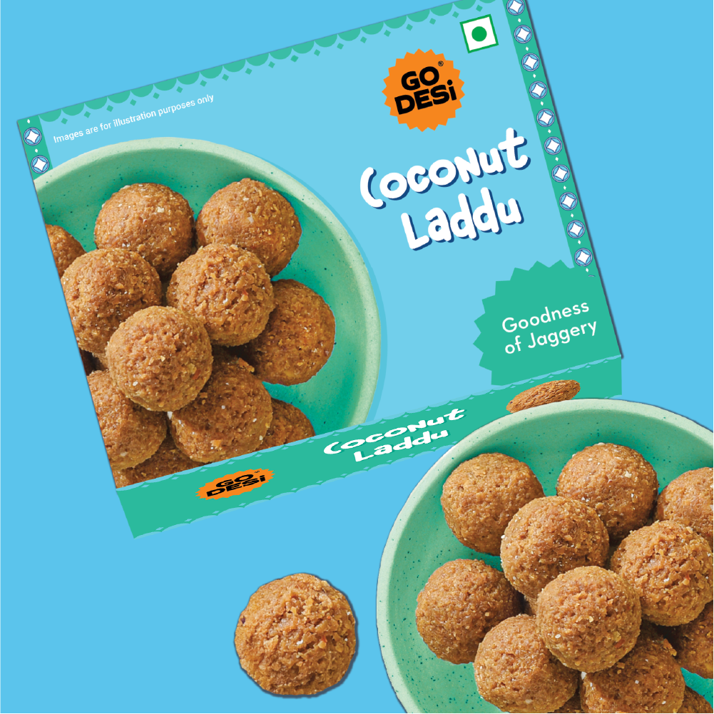 Coconut Laddu | With Goodness of Jaggery
