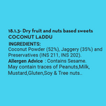 Coconut Laddu | With Goodness of Jaggery