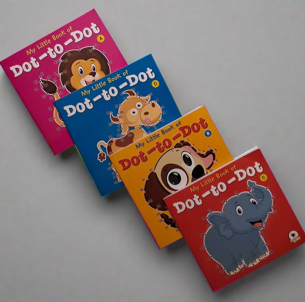 Combo of 4 dot to dot books