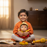 Mantra Chanting Baby Hanuman (Small - 22 cm)