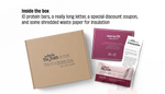 Personalised Box - Pack of 10 Protein Bars