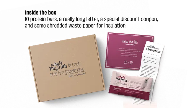 Personalised Box - Pack of 10 Protein Bars