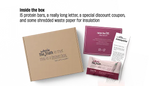 Personalised Box - Pack of 15 Protein Bars