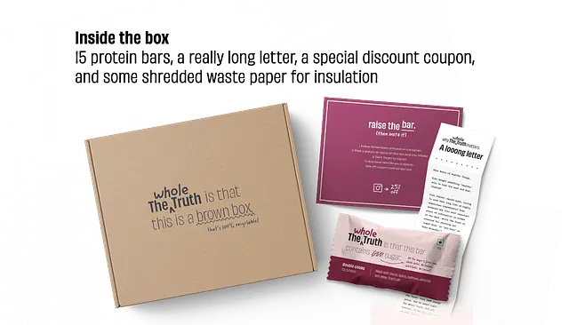 Personalised Box - Pack of 15 Protein Bars