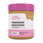 CREAMY- Unsweetened Peanut Butter
