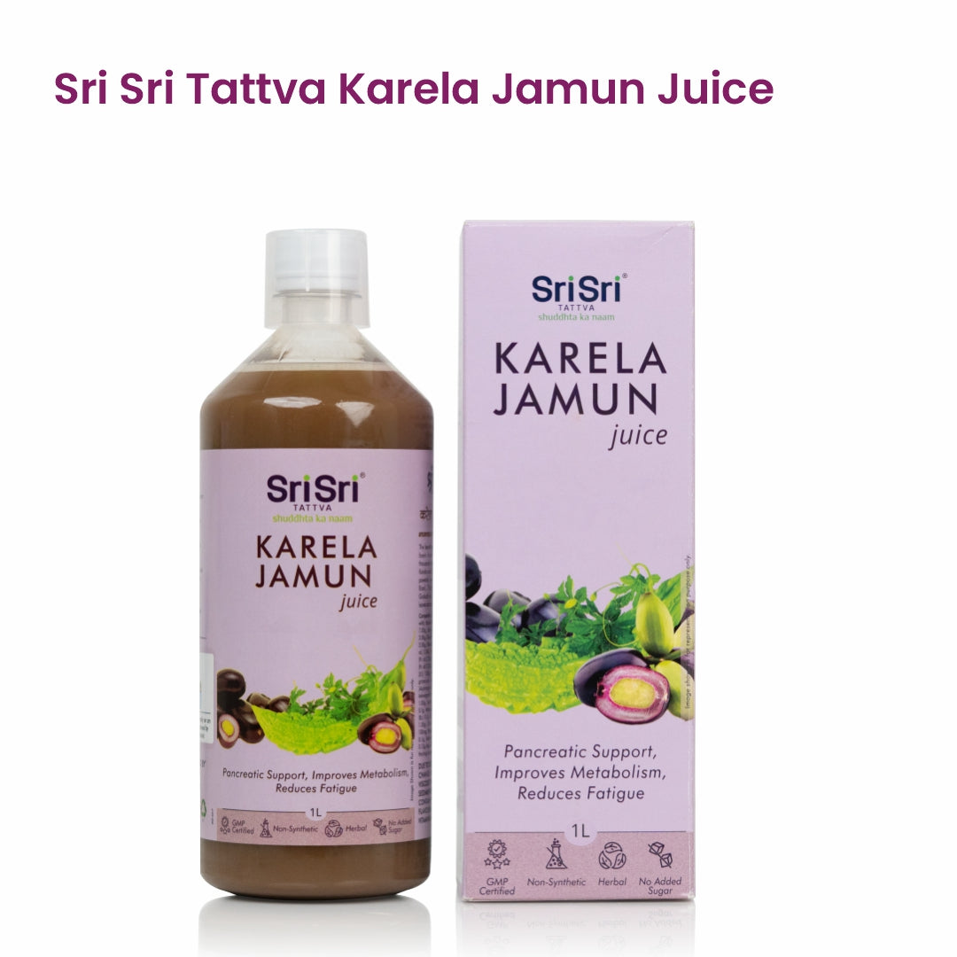 Karela Jamun Juice | Supports Metabolic Balance, Energy & Overall Wellness | 1 L