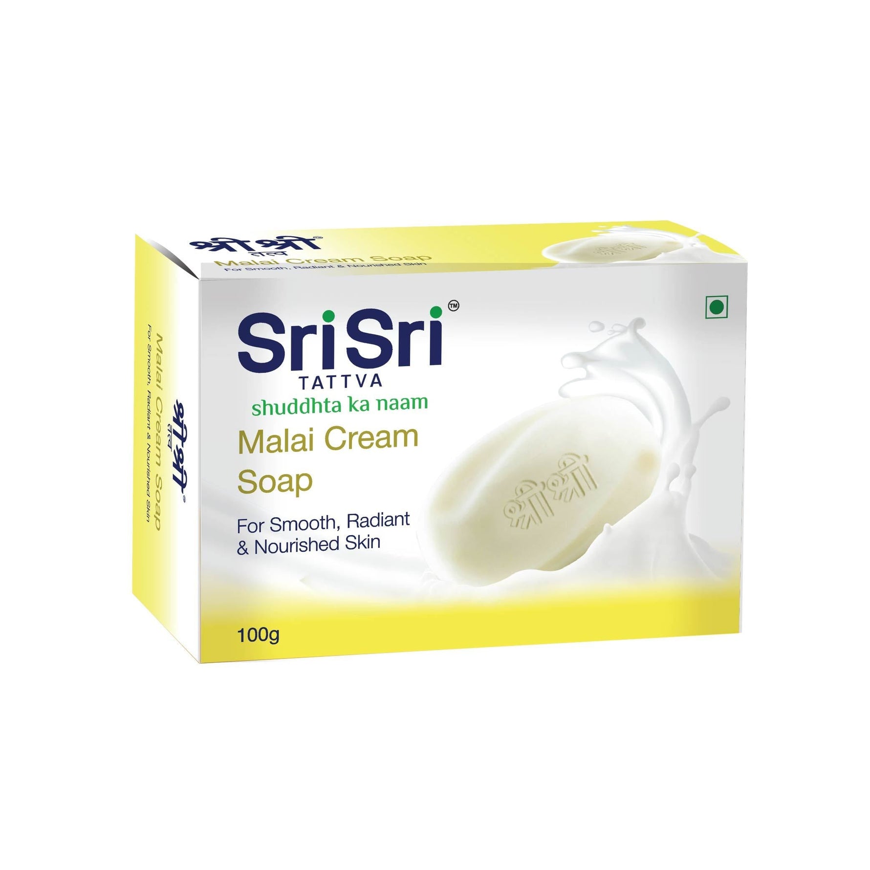 Malai Cream Soap - Relaxes, Refreshes & Rejuvenates, 100 g