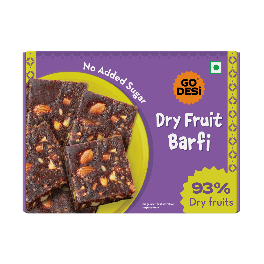 Dry Fruit Barfi | Made with 93% Dry Fruits