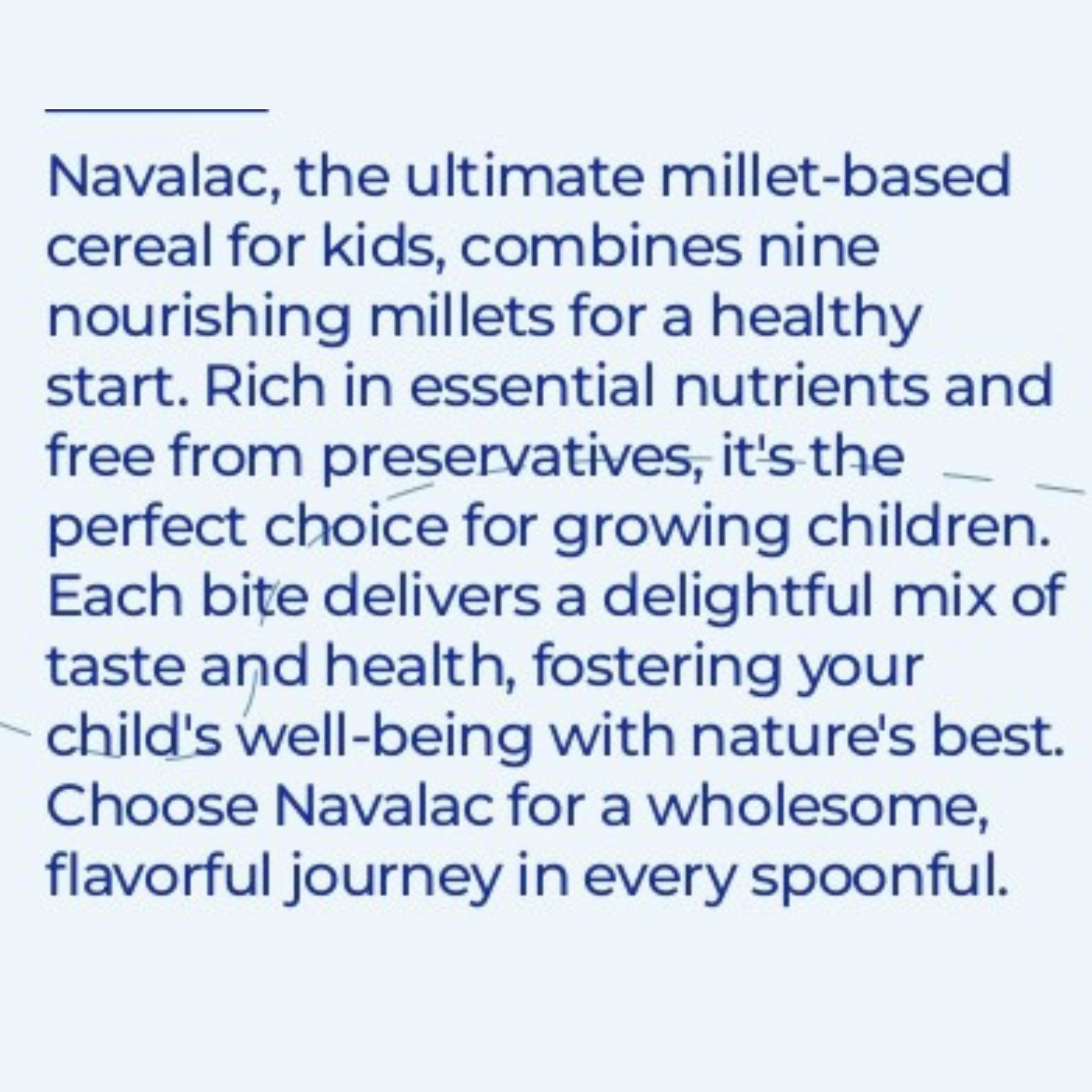 Navalac- Good Source Of Fiber with Essential Nutrients