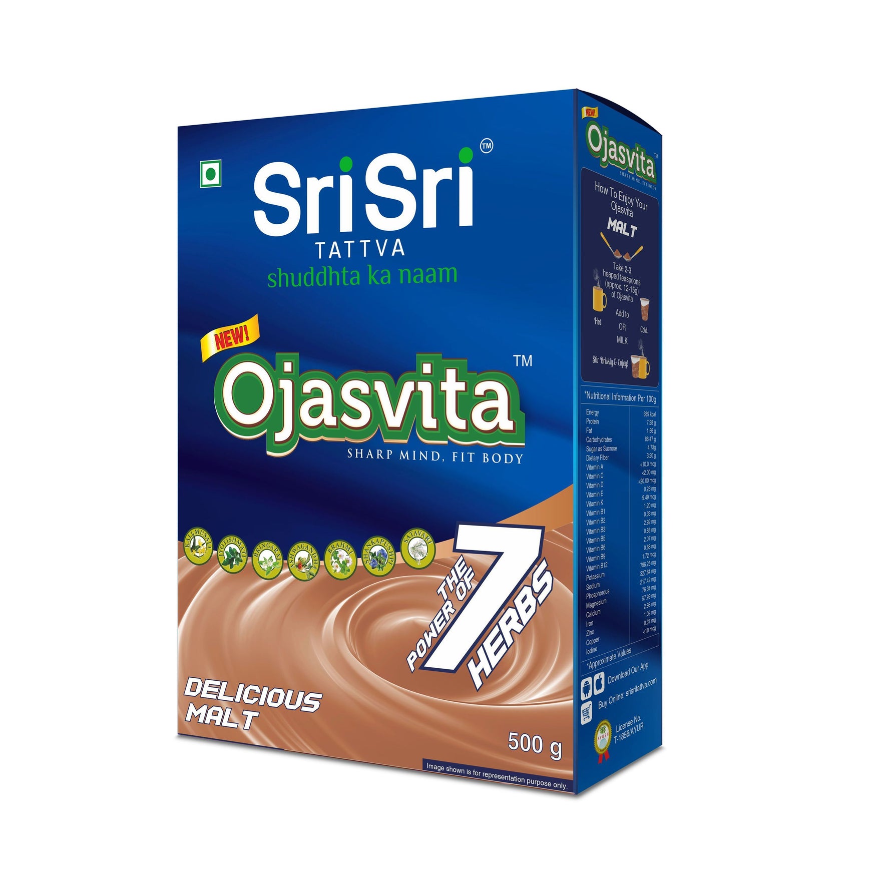 Malt Ojasvita - Sharp Mind & Fit Body, 500 g